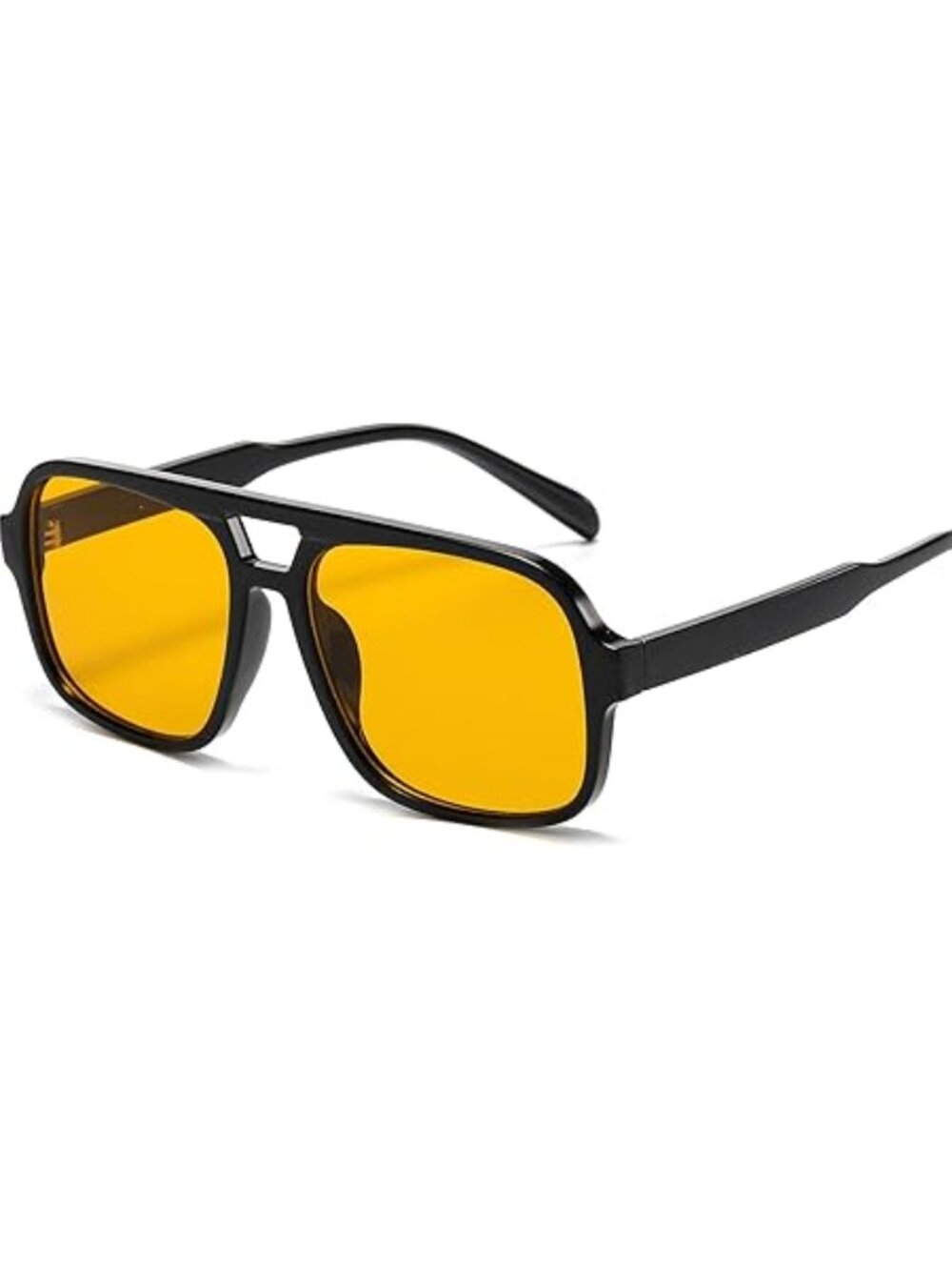 Vintage Style Large Square Frame 70s 80s Sun Glasses